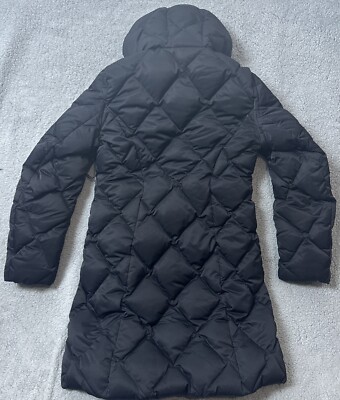 ジャケット・アウター Eddie Bauer EB650 Down Puffer Jacket Eddie Bauer EB650 Premium Goose Down Puffer Jacket Hooded Black