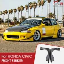 For Honda Eg Civic Hatch Back Rb Style Frp Wide Body Front Fender Mudguards Kits For Honda Eg Civic Hatch Back Rb Style Frp Wide Body Front Fender Mudguards Kits