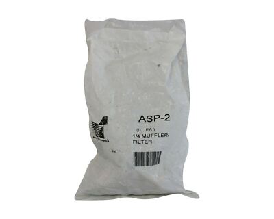 ARROW PNEUMATICS 1/4'' MUFFLER FILTER ASP-2 LOT OF 13