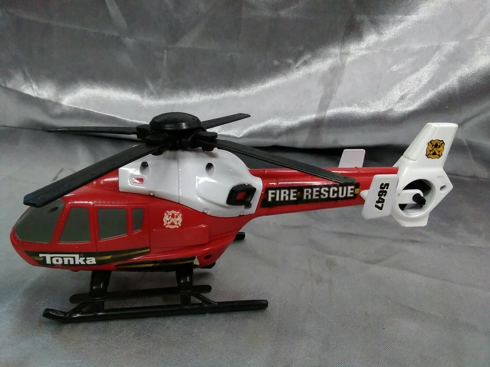 Tonka Fire Rescue Helicopter with lights and sound - Image 3 of 4