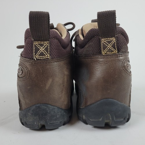 VTG OAKLEY Flak Boots Mens Sz 7 Brown Leather Waterproof Tactical Field Gear Y2K - Picture 4 of 9