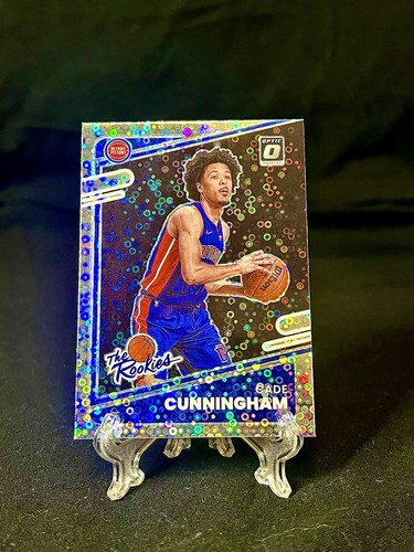 Cade Cunningham [Silver Disco] #1 2021 Panini Donruss Optic The Rookies card