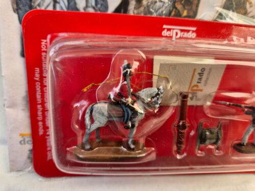 AUSGABE 34 DEL PRADO RELIVE WATERLOO 3ER SET BEMALTE BLEISOLDATEN DWA005 28MM - Bild 3 von 4