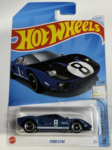 HOT WHEELS 2024 Factory Fresh Ford Gt40 Nuova/Mai Aperta EUR 2,90