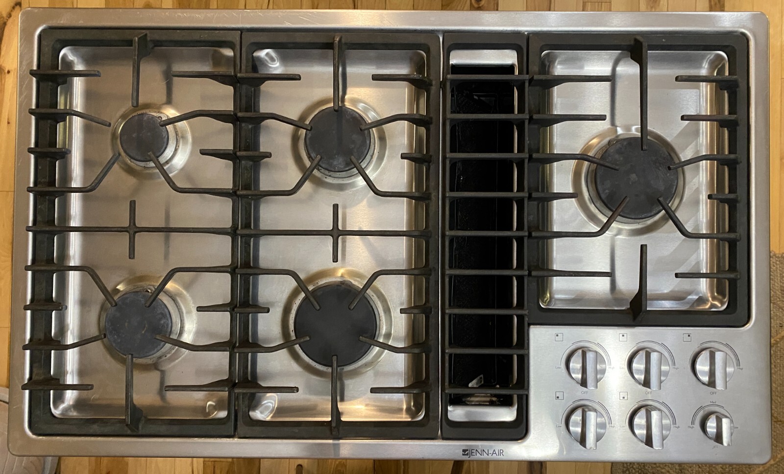 jenn air 36 gas cooktop