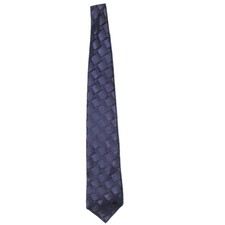 Gianfranco Ruffini Italy Purple Gray 100% Silk Men’s Neck Tie Made In usa