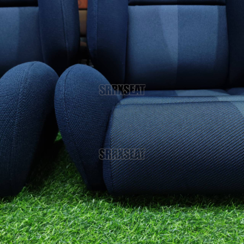 【1 PAIR】AUTHENTIC RECARO LSC BLUE MONZA Very Good Condition - Foto 6 di 12