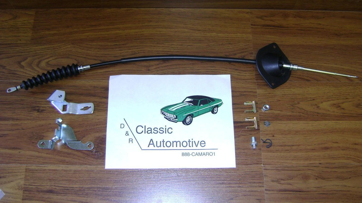 Shifter Cable kit 9pc Turbo TH 400 Camaro Chevelle El Camino TH400