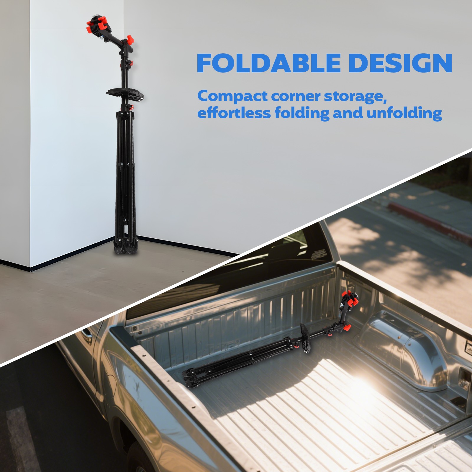 Bike Repair Stand Foldable Portable Height Adjustable Bike Stand for Maintenance