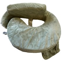 My Brest Friend Nursing Pillow Deluxe Spring Green Sage Comfortable Soft NWOT