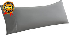 Body Pillow Cover Ultra Soft Microfiber Pillowcases, Breathable Long Pillow Case