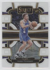 2023-24 Panini Select Concourse White Prizm 97/149 Sasha Vezenkov #74 0z0v