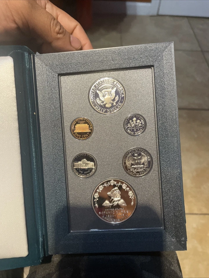 1997 年美国铸币厂威望精制套装。 — 第 2/4 张图片