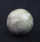 VINTAGE HAND MADE SOLID MARBLE  SHAPE MULTI COLOR EASTER EGG — photo 4