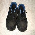 Men’s Size 10 Puma Safety Levity Knit Low Work Shoes Black Blue Comp Toe — photo 6