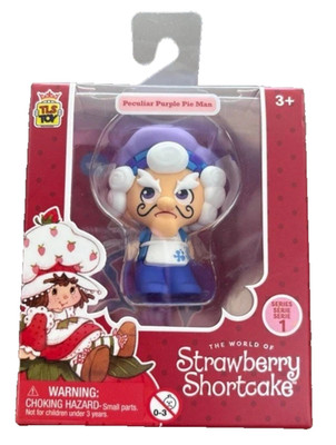 Rare Peculiar Purple Pieman CheeBee Cuties Figure TLS Toys Strawberry Shortcake