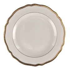 Spode Copeland's for Parmelee-Dohrmann Los Angeles 10in Plate Gold Gilt c1907
