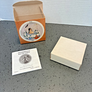 Vintage 1983 Mini Motherpeace Round Tarot Deck by Vogel and Noble Unused