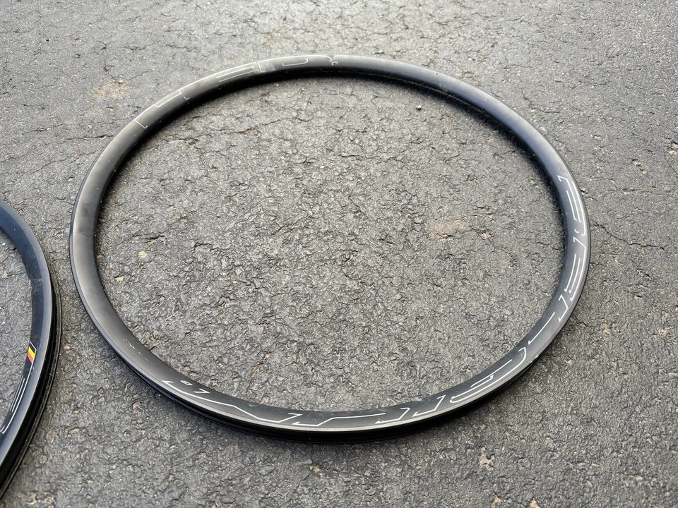 Juego de llantas de freno de disco sin cámara de aleación HED Bélgica+ 700c 32 orificios Foto 3 de 4