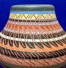 Ernie Watchman Native American Pottery Vase Etched Navajo Handmade Signed — photo 6