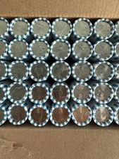 2 - Unopened OBW Rolls of 2025 P BU /Uncirculated Jefferson Nickels
