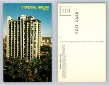 Honolulu, HI-Hawaii, Imperial Hawaii Hotel Waikiki High Rise Vintage Postcard