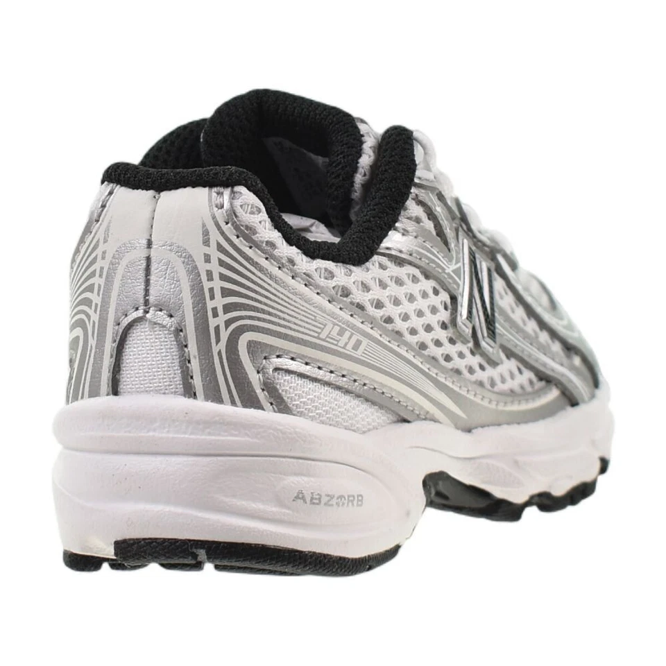 Zapato New Balance 740 Bungee Encaje Niño Pequeño Blanco/Plateado Metálico iz740-nuevo Foto 3 de 4