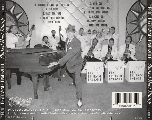 THE ERIK EKSTRAND ENSEMBLE spiked heel stomp COUNT BASIE HARRY CONNICK JR. rare! - Afbeelding 2 van 2