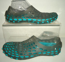 New Grey/Mint Athletic Works Caged Water Shoes Size 9-10/40.5-42