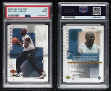 2001-02 Upper Deck Ovation Michael Jordan #90 PSA 9 MINT HOF