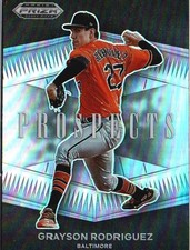 2021 Panini Prizm Draft Picks #P-GR Grayson Rodriguez Prospects Silver Prizm