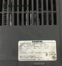 ONE USED SIEMENS FREQUENCY CONVERTER 6SE6420-2UD25-5CA1 5.5KW