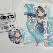 Puella Magi Madoka Magica Sayaka Swimsuit Badge  Postcard Set Used