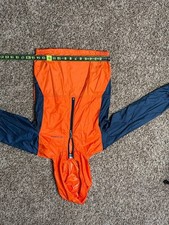 Columbia Youth Boys Medium 10/12 Flash Forward Hooded Windbreaker Jacket Orang