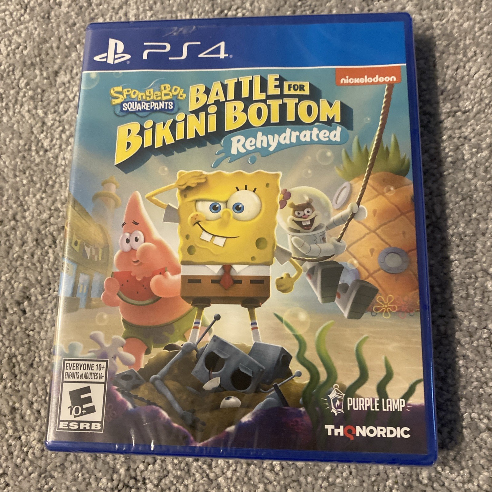 Spongebob Squarepants: Battle for Bikini Bottom - Rehydrated - Sony PlayStation