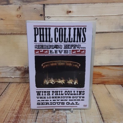 Phil Collins Serious Hits Live DVD Used Concert Music Rock Pop Live