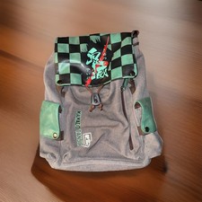 EUC Demon Slayer Kamado Tanjirou Anime BackPack 14  
