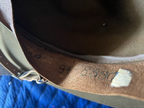 Vintage 1939 U.S. Army Campaign Hat - Bristol Felt Body Corp Contract - Picture 10 of 14