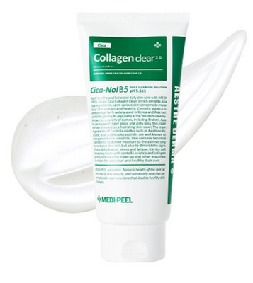 Medi-Peel Green Cica Collagen Gel Cleanser 300ml   K-Beauty, Ships from Korea