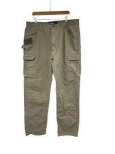 Wrangler RIGGS Workwear Ripstop Ranger Cargo Pant Brown Tan 40X34