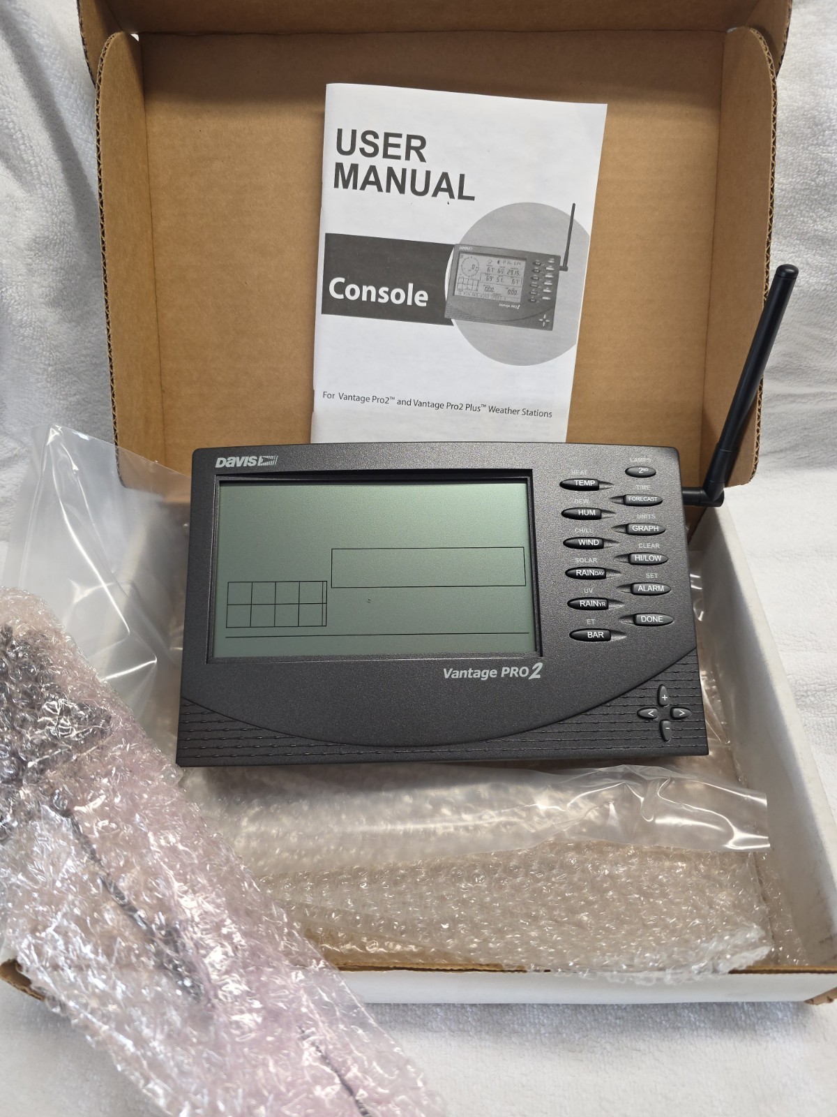 Davis Vantage Pro2 Wireless Console Receiver - Gray (6312)