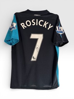Tomas Rosicky Arsenal Signed Shirt RARE 11/12 Away VIDEO PROOF & COA
