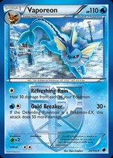 Pokemon Vaporeon (20/140) Plasma Freeze HP on eBay