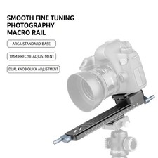 Studio Tripod Mount Slider Rail With Fine Damping Control For Cinematic Shots