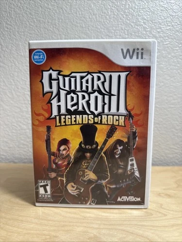 Guitar Hero 3 III Legends of Rock - Nintendo Wii - Complete Tested Working