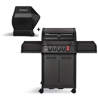 Enders Gasgrill Monroe PRO 3 SIK Turbo, matt graphit