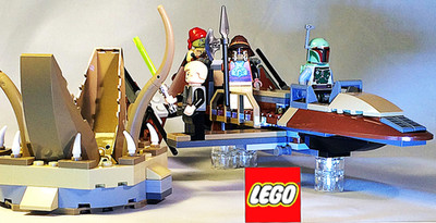 LEGO Star Wars: Episode 4/5/6 DESERT SKIFF Set 9496 Comp. w/ Minifigures *USED*