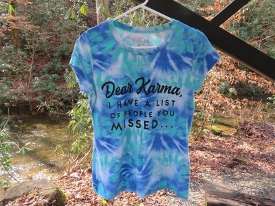 Wound Up tee Shirt  Dear Karma, I Have a List of People You Missed...  L 11-13