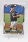 PAUL SKENES 1st Bowman 2023 Bowman Draft Pittsburgh ☠️ Rookie Card RC