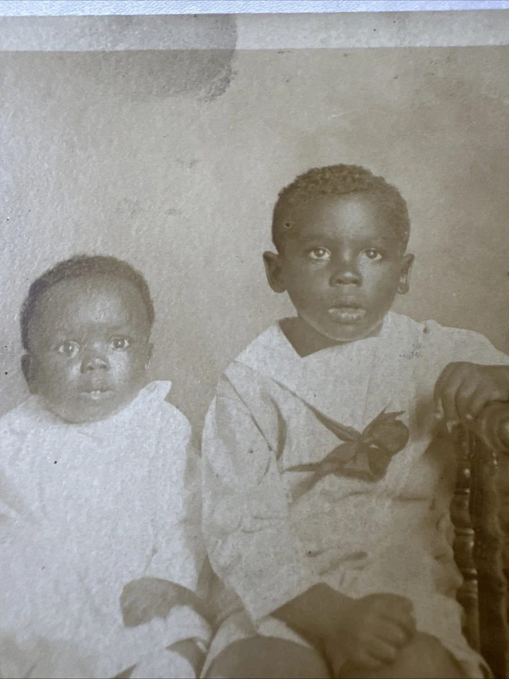 VTG 1900s RPPC African American Black Real Photo Postcard Jim Crow Virginia ID’d - Image 3 of 4
